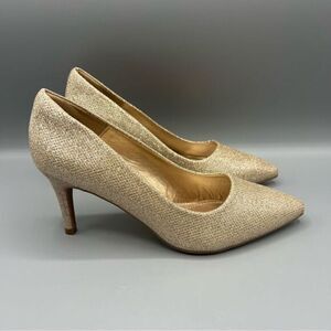 Dream Pairs Kucci Gold Glitter Pumps Heels
